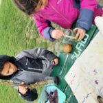 sos RV preparing nature paints